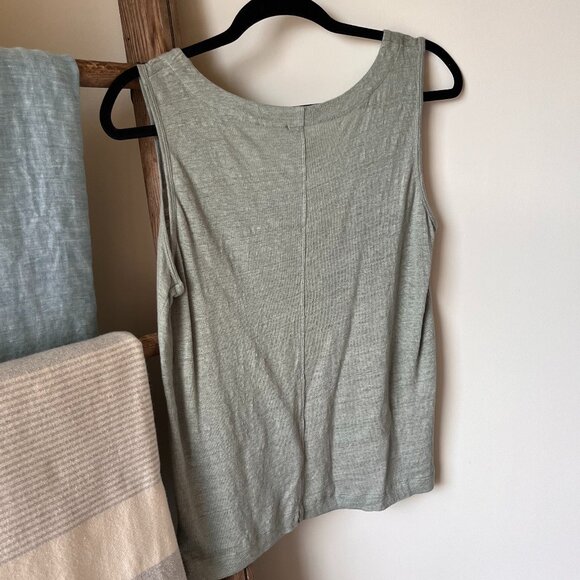 Joie 100% Linen Tank Top - Picture 2 of 6